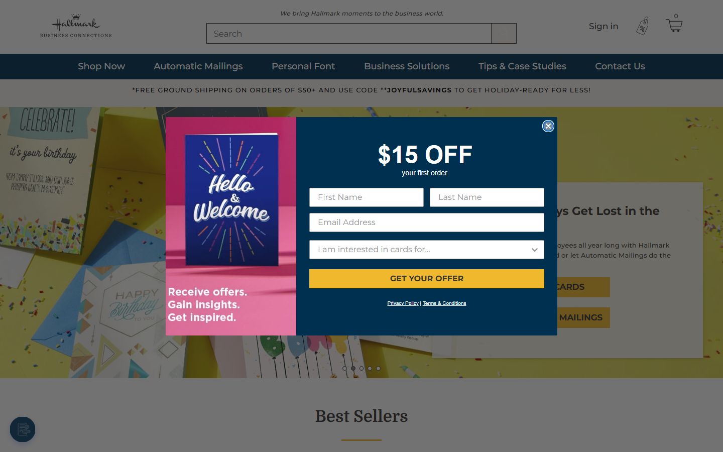 Hallmark Business Connections
