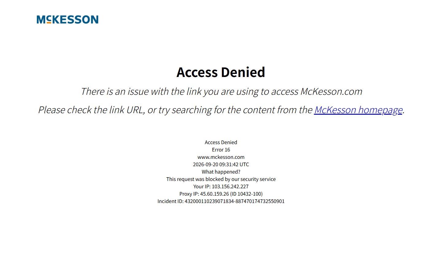 McKesson