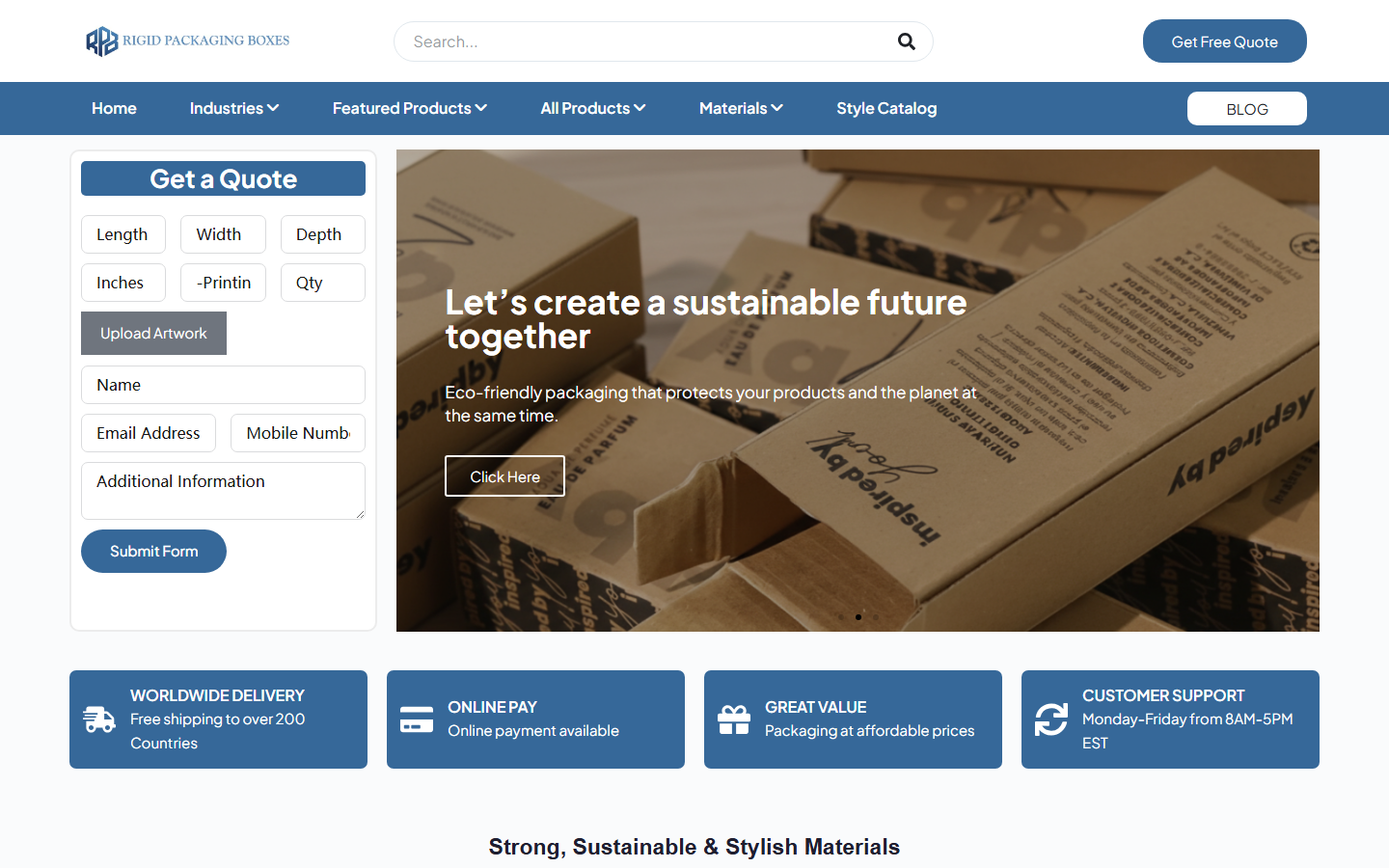 Rigid Packaging Boxes (RPB)