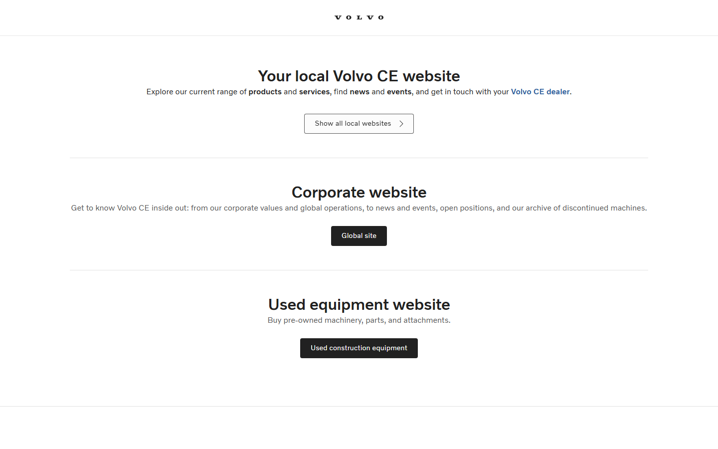 Volvo Construction Equipment