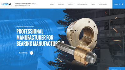 轴承外贸 B2B 独立站建站案例