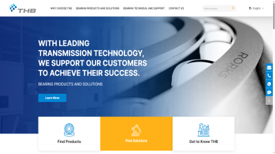 轴承外贸独立站自适应建站案例