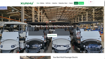 高尔夫球车英文独立站建站案例