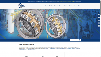 轴承品牌英文官网建设案例