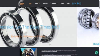 轴承外贸独立站建站案例